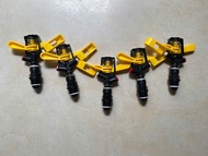 Béc tưới cánh đập chuồn chuồn 2 tia BB-922 phun mưa 360 độ kiểu Taiwan màu vàng (Model: BB-922)