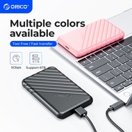 ORICO MicroB USB3.0 2.5 "แฟลชไดร์ฟ HDD SATA 5Gbps HDD SSD กล่องใส่ฮาร์ดดิสก์สนับสนุน UASP สำหรับ PC แล็ปท็อป