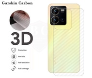 Skin Carbon Vivo Y22 Y35 Y22s Garskin Back Sticker Carbon