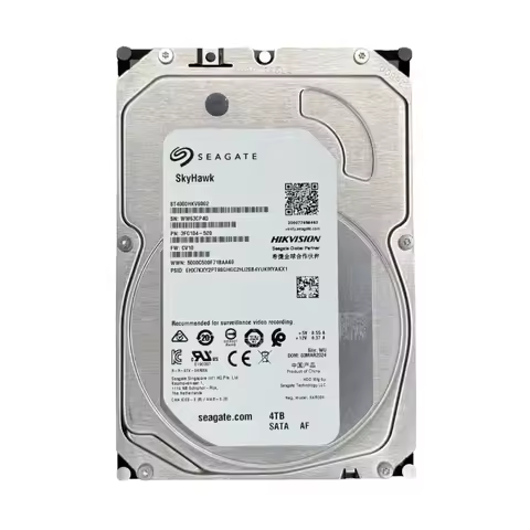 HDD 4TB Hard Drive for HIKVISION SkyHawk ST4000HKVS002 Hard Disk Drive Video Recorder Storage CMR SA