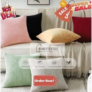 Cushion Cover Aesthetic Corduroy Sofa Cushion Cover 30x30 35x35 40x40 45x45 Homey Textile
