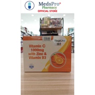 MEGALIVE VITAMIN C 100MG + ZINC + VITAMIN D3 4X10'S