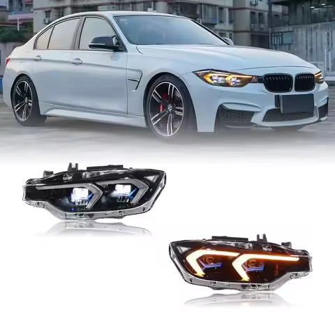 F30 Headlights for BMW Laser/Xenon/Halogen Hot Sale Custom Headlight Fit 2013 2017 BMW 3 Series (320