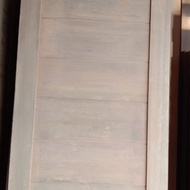 2 set kusen + pintu T 218cm x L 89cm dan T 218cm x L 80cm.kayu Meranti