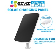 EZVIZ SOLAR Charging Panel -C , Compatible with HB8 CB8 CB3 BC1 CB5 EB3 CB8 Lite Type C Battery Powe