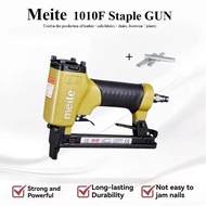 100% Ori Meite 1010F Pneumatic Nail Gun Fine Crown Stapler Air Nail Gun With Nails
