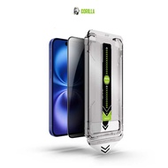 GORILLA - Tempered Glass Superfit Easy Install Spy List Black Kingkong x Gorilla