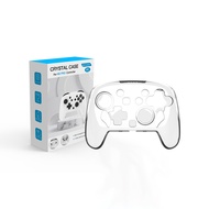 Switch2 PRO Controller Crystal Case, NS2 PRO Gaming Controller Transparent Crystal Protection PC Har