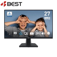 MSI PRO MP275 FLAT MONITOR 27 INCH 1920 x 1080 (FHD) 100HZ IPS ANTI GLARE BLACK MP275