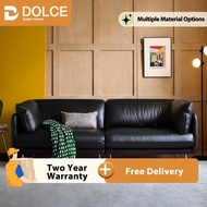 🇸🇬Leather Sofa Luxury Living Room Sofa Latex Sofa 2 Seater Sofa 3 Seater Sofa 4 Seater Sofa Receptio