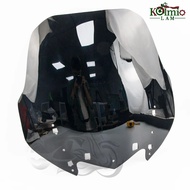 Fit For 2006 - 2009 Yamaha FJR1300 FJR 1300 Motorcycle Accessories Windscreen Black Clear Windshield