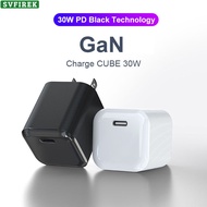 30W Mini USB C GaN Charger PD Power Delivery Fast Charger Type c Charging Adapter for mobile phone L