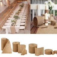 10M Hessian Fabric Roll, Natural Hessian Table Runner, Hessian Jute Fabric, Jute Table Runner, Jute 