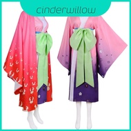 Piece One Stunning Wano Country Kozuki Hiyori Cosplay Costume for Women