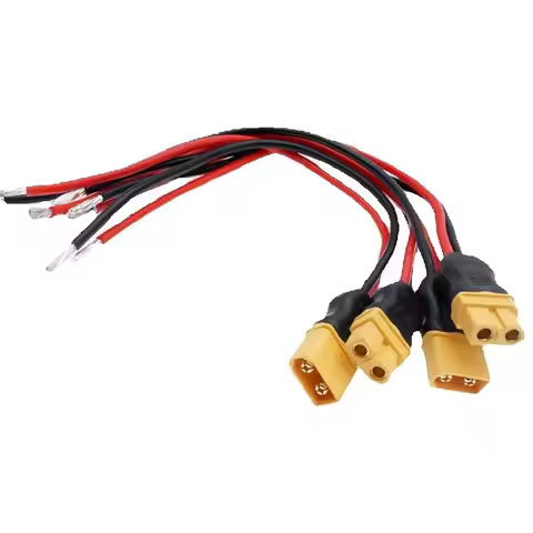 XT60 XT-60 Male Female Bullet Connector Plug Silicon 14 AWG Wire For RC Lipo Battery Quadcopter Mult