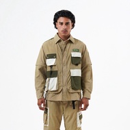 CELCIUS Casual Off Grid Convertible Kemeja Vest L03000550C Khaki