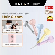 【2 Years Warranty】 Dreame Hair Gleam Hair Dryer | High Speed 2 Mins Fast Drying | 330g Lightweight