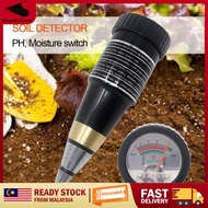 READY🔥2 in 1 Soil Moisture PH Meter Acidity Moisture Tester Soil PH Temperature Sensor Tester for Ga