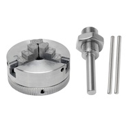 Z011 High Carbon Steel Mini Drill Chuck Metal 3 Jaws Manual Lathe Chuck Clamp Jaw Manual Chuck Indep