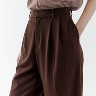 MAVE กางเกง รุ่น Biscuits pants สี NavyMocha