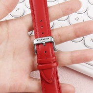 Suitable for Coach Coach Strap Genuine Leather Perry Red Watch Pig Rat Ox and Tiger Rabbit Year Birt