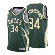 NIKE NBA DRY ANTETOKOUNMPO 公鹿隊 字母哥 希臘怪物 球衣 CN9939-323