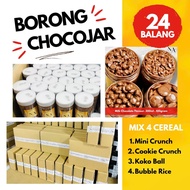 [EJEN - 24 balang] Kokojar Coklat Gelap Chocojar Chocolate Premium Topping @ No Topping Balang 300ml