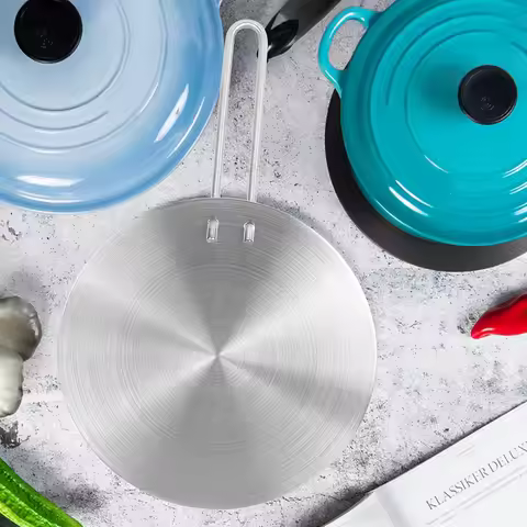 Stainless Steel Heat Diffuser Induction Plate Adapter Converter Gas Electric Cooker Plate