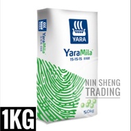 [REPACK] 1kg YaraMila 15-15-15/BAJA DAUN/BAJA SUBUR/星王