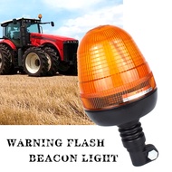 12V 24V Warning Light Emergency Lamps 60LED Car Rotating Flashing Beacon Flexible Amber Tractor Truck SUV Forklift 3 Mode