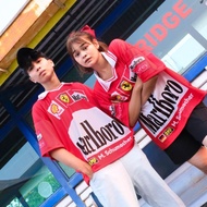 Red SPIRIT Unisex Oversized Jersey | 777 Studio Oversize Jersey