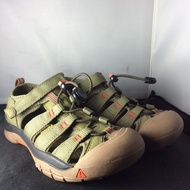 Keen Footwear Unisex Kids Green Orange Closed Toe Hiking Fisherman Sandal   new