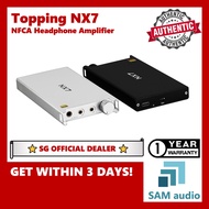 [🎶SG] TOPPING NX7, Portable NFCA Headphone Amplifier, 1.4w into 32 ohm, Hifi Audio