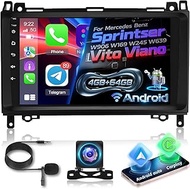 4G+64G Android Car Radio for Mercedes Benz Sprinter W906 W169 W245 W639 Vito Viano 2006-2011 with Wi