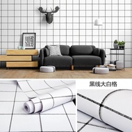 Large White Square Wallpaper 9m to/ 10m x 45cm
