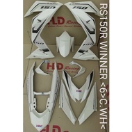 COVERSET CREAMY WHITE  WINNER  HONDA  RS 150  V1-V2