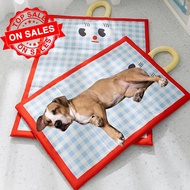 Washable Cartoon Pet Cooling Mat Keep Cooling Ice Gel Pad Cat Thickened Kennel Dog Household K2b4