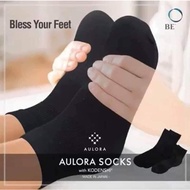 [ORIGINAL] Aulora Socks Black/Beige 100% Authentic