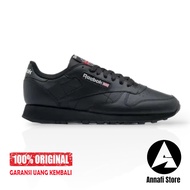SEPATU SNEAKERS REEBOK CLASSIC LEATHER 10008494 - BLACK