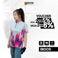 Billiards Shirt Professional Billiards (GAPOS) Jersey, Polygon Fabric Code BI005