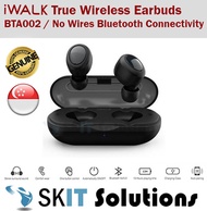 iWALK True Wireless Stereo Earbuds Earpiece Earphones Sports BTA002 Bluetooth