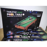 ♞,♘Mini Billiard Table Set for Kids Table Top Pool Set Family Games 27.5 x 14.5 inches