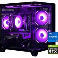 Gaming PC Desktop INTEL Core i5 12400F 2.5 GHz, NVIDIA RTX 4060 8G DLSS 3, 32GB DDR4 RAM 3200MHz,1TB