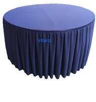 INTANZ Skirting Meja Bulat 5ft JC Easy Setting Round Table Skirting