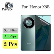 2 Pcs Honor X9B Soft Anti-spy Privacy Hydrogel Screen Protector For Honor 90 200 Pro X9A X9B X9C X9D