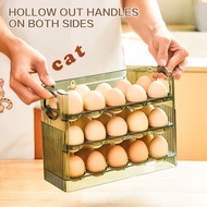 Refrigerator Egg Holder 30 Counts Universal Space-Saving Eggs Tray Kitchen Accessories