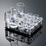 茅台小酒杯白酒杯子茅台杯烈酒杯分酒壶10ML小酒杯礼盒七件套 NIXZ