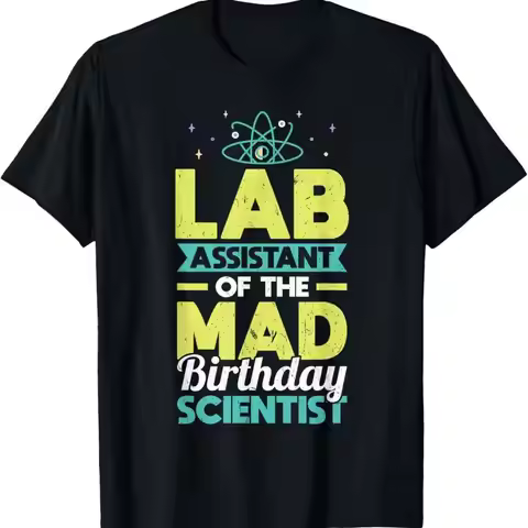 Lab Assistant Of The Birthday Scientist Science T Shirt