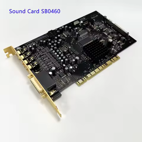 High Quality Sound card for Creative SB0460 Sound X-Fi XtremeMusic PCI 7.1 Digital sound card
