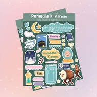 HP Latifanie Ramadhan Kareem Sticker Fasting Mosque Dates Bedug Aesthetic Prayer Rug Sticker Latifan